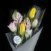 Мини-букет тюльпанов с гиацинтом