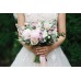 Букет невесты пудрово-розовый